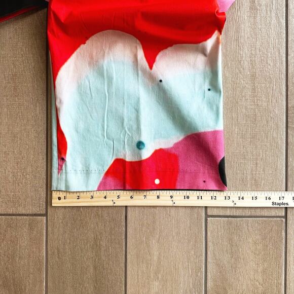 The Kit Womens Wide Leg Leigh Trouser Pants Size 6 Pleated Front Baggy Abstract - Picture 12 of 12